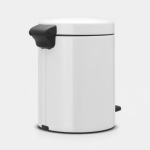 BRABANTIA Pedal Bin New Icon, 5L White