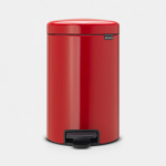 BRABANTIA Pedal Bin New Icon, 12L Passion Red