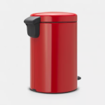 BRABANTIA Pedal Bin New Icon, 12L Passion Red