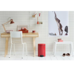 BRABANTIA Pedal Bin New Icon, 12L Passion Red