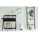 BRABANTIA Pedal Bin New Icon, 12L White