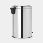 BRABANTIA Pedal Bin New Icon, 20L Brilliant Steel