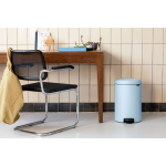 BRABANTIA Pedal Bin New Icon, 20L Dreamy Blue