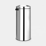 BRABANTIA Flame Guard Waste Bin 30 Litre Brilliant Steel