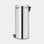 BRABANTIA Pedal Bin New Icon, 30L Brilliant Steel