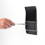 BRABANTIA Toilet Roll Holder Matt Black