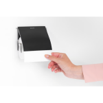 BRABANTIA Toilet Roll Holder Matt Black