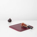 BRABANTIA Chopping Board Medium Aubergine Red Tasty