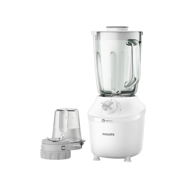 PHILIPS Table Top Blender, 1.25L, 2 in 1 with Grinder, 600W