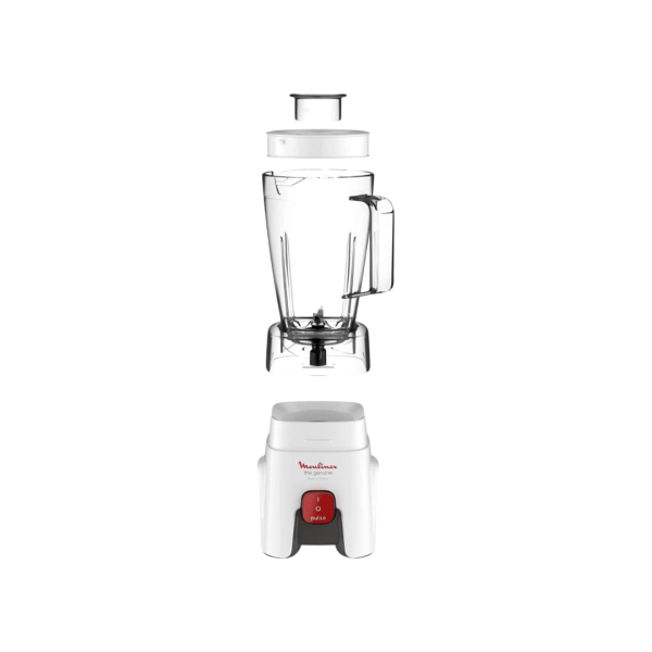 MOULINEX Table Top Blender, 1.75ltr Blender + Grinder & Grater (Made in France), 500W