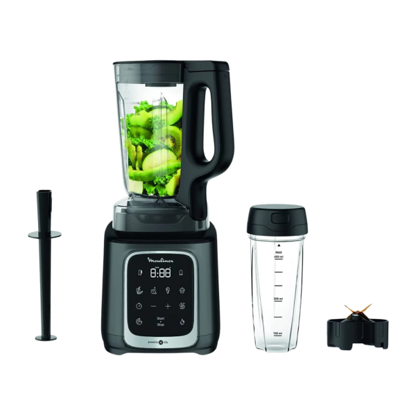 MOULINEX Table Top Blender, 1.75L 3 in 1 with Grinder & Chopper, 1600W