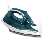 TEFAL Steam Iron, Ceramic Soleplate, Blue & White