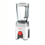 MOULINEX Table Top Blender, 1.75L, 2 in 1, with Grinder, 500W, White