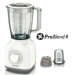 PHILIPS Table Top Blender, 1.5L, 2 in 1 with Mill, 400W