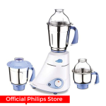 PHILIPS Preethi Blue Leaf Mixer Grinder - 750W Motor, 4 Jars