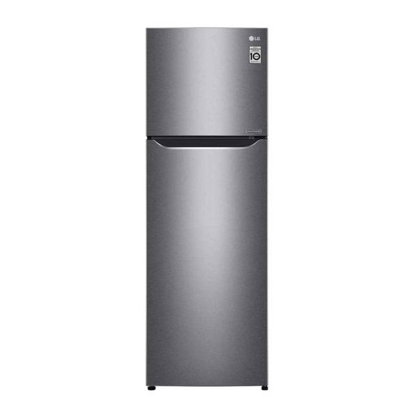 LG Fridge, 254L, 2 Door Top Mount Freezer No Frost (Frost Free), Silver