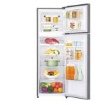 LG Fridge, 254L, 2 Door Top Mount Freezer No Frost (Frost Free), Silver